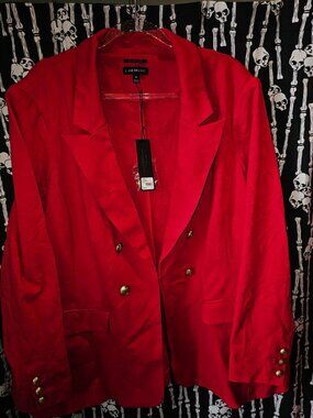 STUNNING Lane Bryant Size 26/28 NWT! Bryant Blazer & Wide Leg Allie Pants Suit